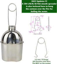 Load image into Gallery viewer, Compact and Durable Stainless Steel Cooking Set - Ideal for Survival Situations