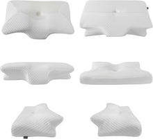 Load image into Gallery viewer, Orthopedic Neck Pillow with 2 Height Options for Side, Back &amp; Stomach Sleepers