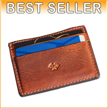 Load image into Gallery viewer, Premium Slim Leather Wallet for Men – Lightweight with Durable Stitching &amp; Style