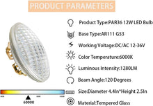 Load image into Gallery viewer, Energy Efficient 12V LED Landscape Light 6-Pack - 1280 Lumens Stunning Quality