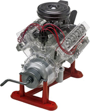 Load image into Gallery viewer, Large 29.13-Inch V-8 Engine Model Kit with Crank for Realistic Operation