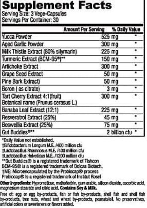 Bio-Enhanced Turmeric & Antioxidants for Healthy Inflammation Response - 30 Caps