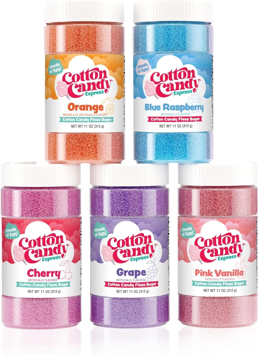 Easy-Clean Cotton Candy Maker with Floss Sugar Kit - Celebrate with Flavor!