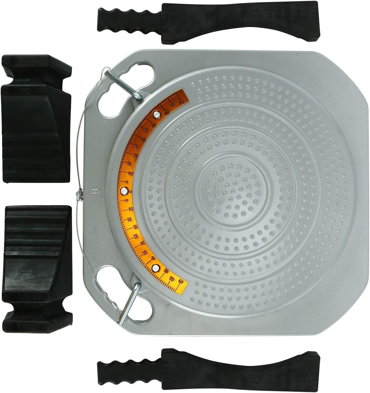 Pre-Assembled Wheel Alignment Plate for Cars and Trucks - Easiest Setup