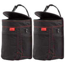 Load image into Gallery viewer, Stylish Car Trash Bin Set - Waterproof, 2.5-Gallon Capacity for Organized Travel