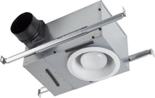 Load image into Gallery viewer, Compact Recessed Ventilation Fan with Light - 70 CFM, Ideal for Kitchen &amp; Bath