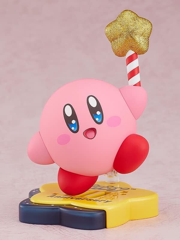 Special Kirby 30th Anniversary Nendoroid - Complete with Star Rod & Face Parts