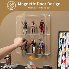 Load image into Gallery viewer, Pre-Assembled Acrylic Display Case for Funko Pop, Crystals &amp; More - 11.8" High