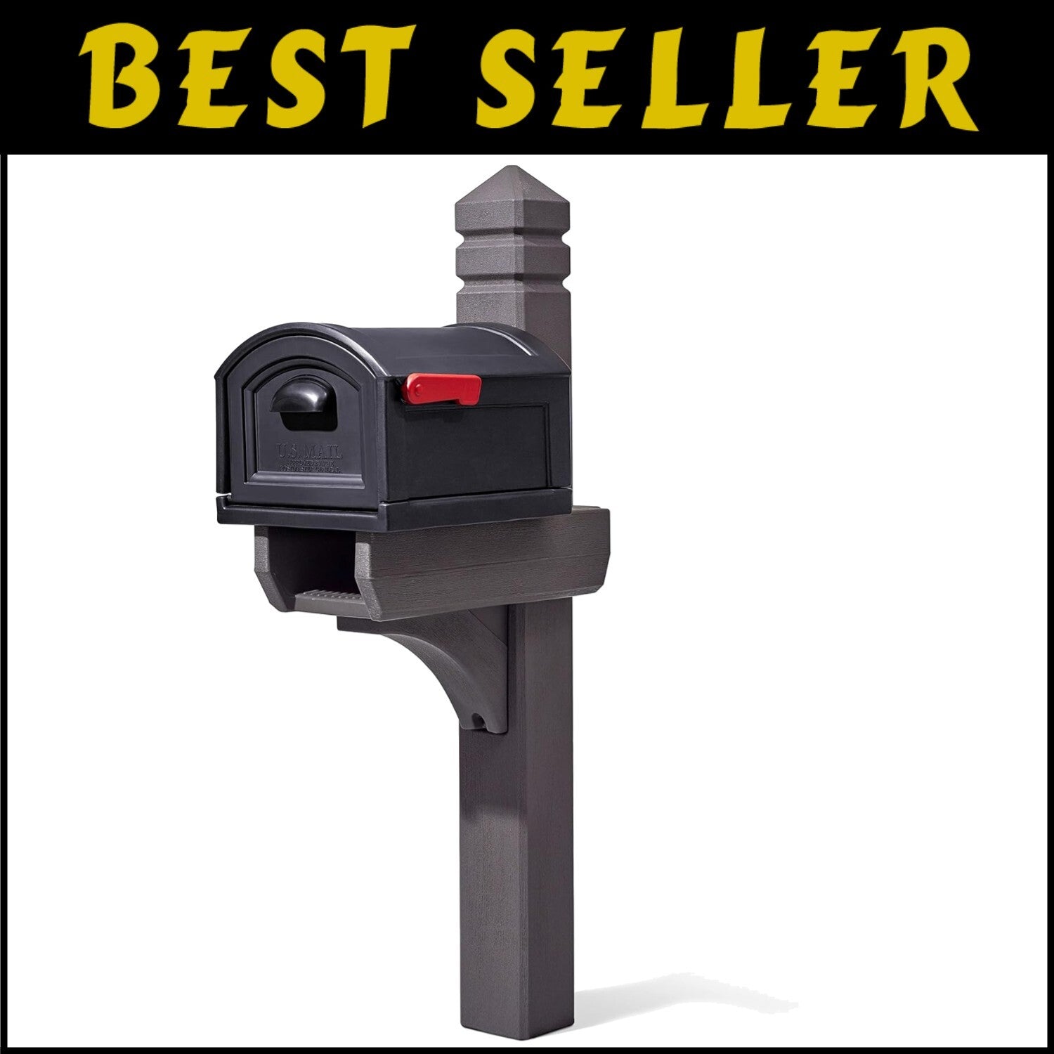 Lakewood Extra Large Mailbox: Weather-Resistant, Easy Install, Secure Closure