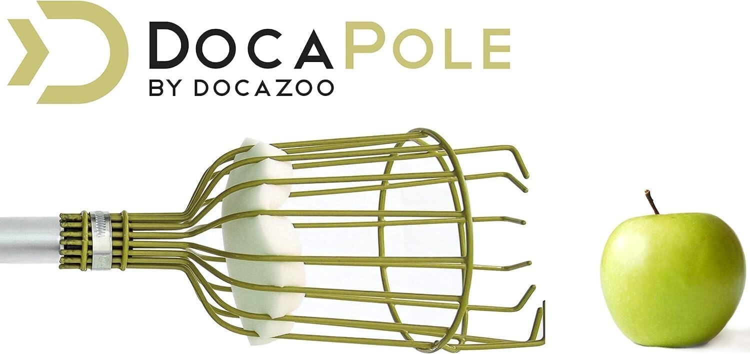 DocaPole 7-30 Ft Extension Pole with Easy Twist-On Tool for Fruit & Nut Picking