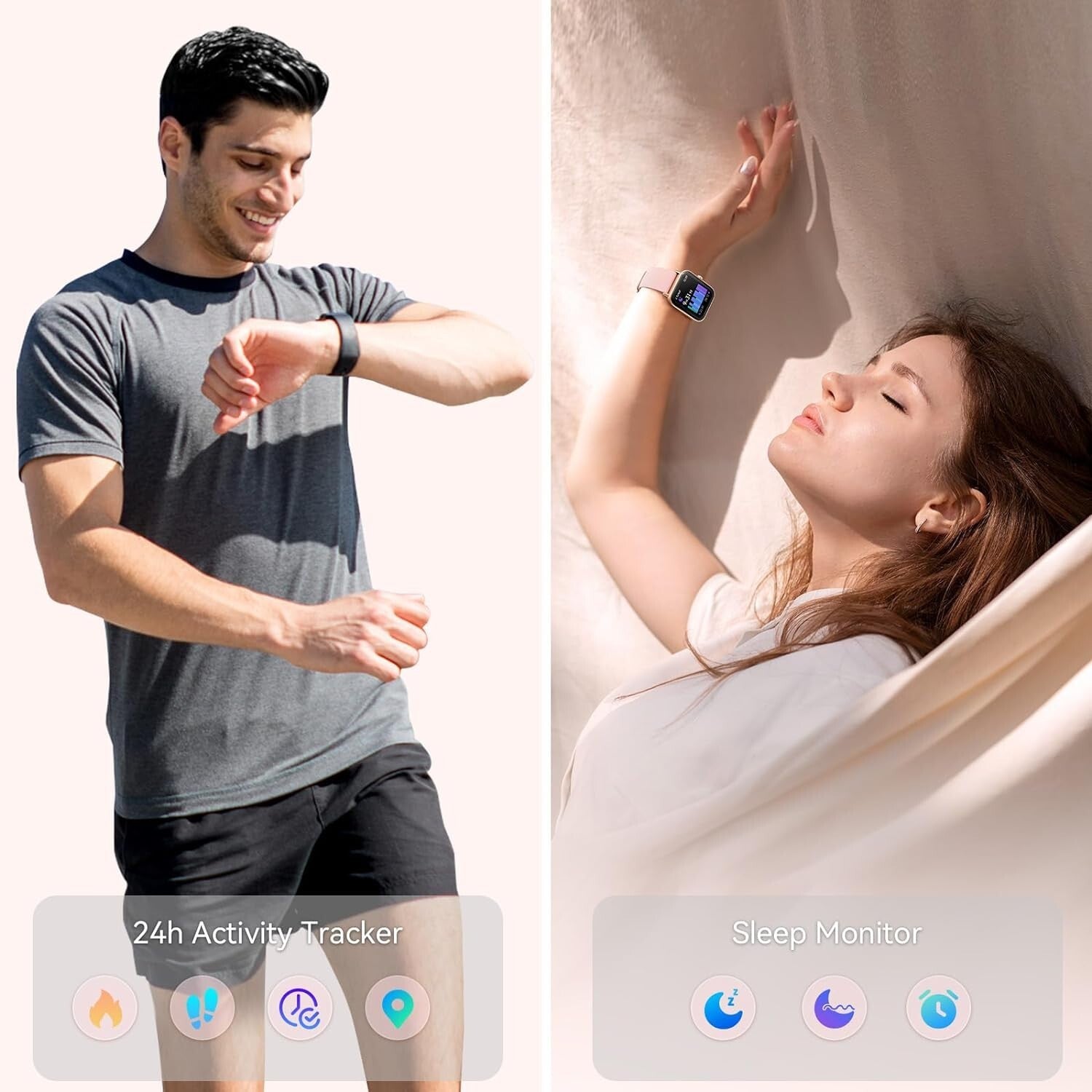 Elegantly Designed Fitness Watch for Women - Alexa, Heart Rate, and More