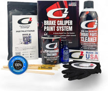 Load image into Gallery viewer, Epoxy Brake Caliper Paint Kit - High Temperature, Lime Green Finish, Made in USA
