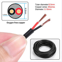 Load image into Gallery viewer, 100FT 16AWG Stranded Electrical Wire - Ideal for LED Lights &amp; Automotive Needs