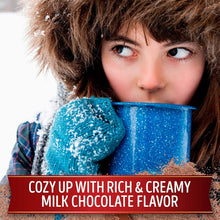 Load image into Gallery viewer, Delicious Hot Cocoa Mix - Milk Chocolate Flavor, 45.68 oz Canister Pack of 6