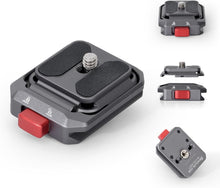 Load image into Gallery viewer, Versatile Camera Quick Release System with Arca Swiss Base for Easy Mounting