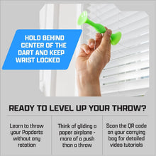 Load image into Gallery viewer, Compact Dart Game Set with Suction Cups - Perfect for Indoor and Outdoor Play