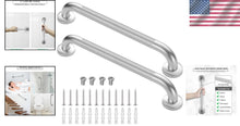 Load image into Gallery viewer, 24-Inch Polished Stainless Steel Grab Bars - 500 lb Capacity for Safety