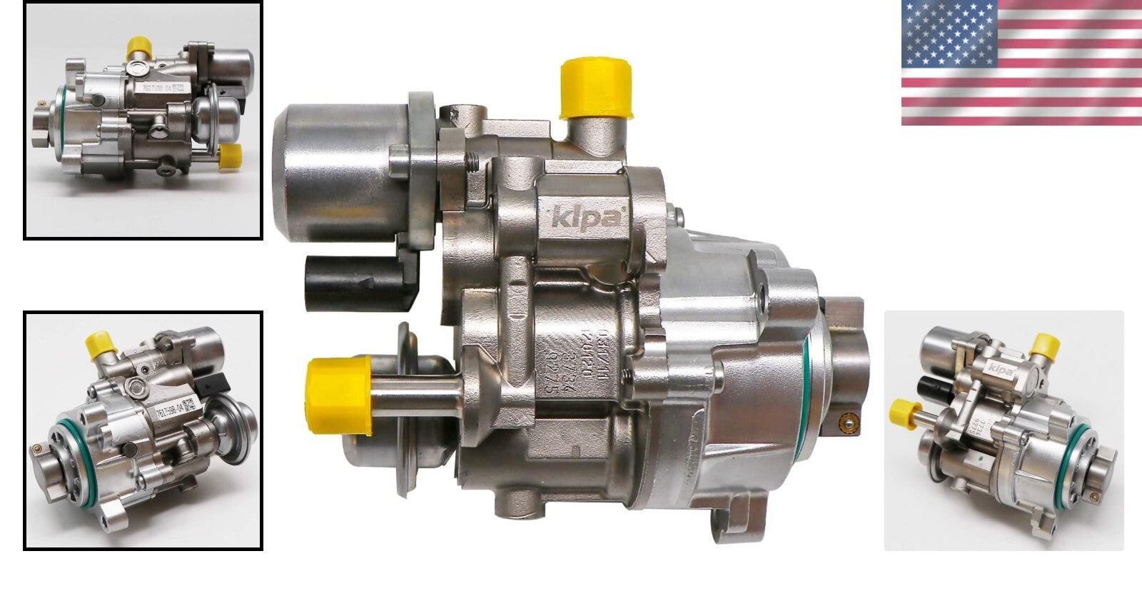 Durable Aluminum High Pressure Fuel Pump for BMW N54 N55 Series - Easy Install