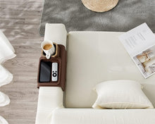 Load image into Gallery viewer, Premium Silicone Couch Cup Holder - Sturdy &amp; Stylish Drink Holder Brown