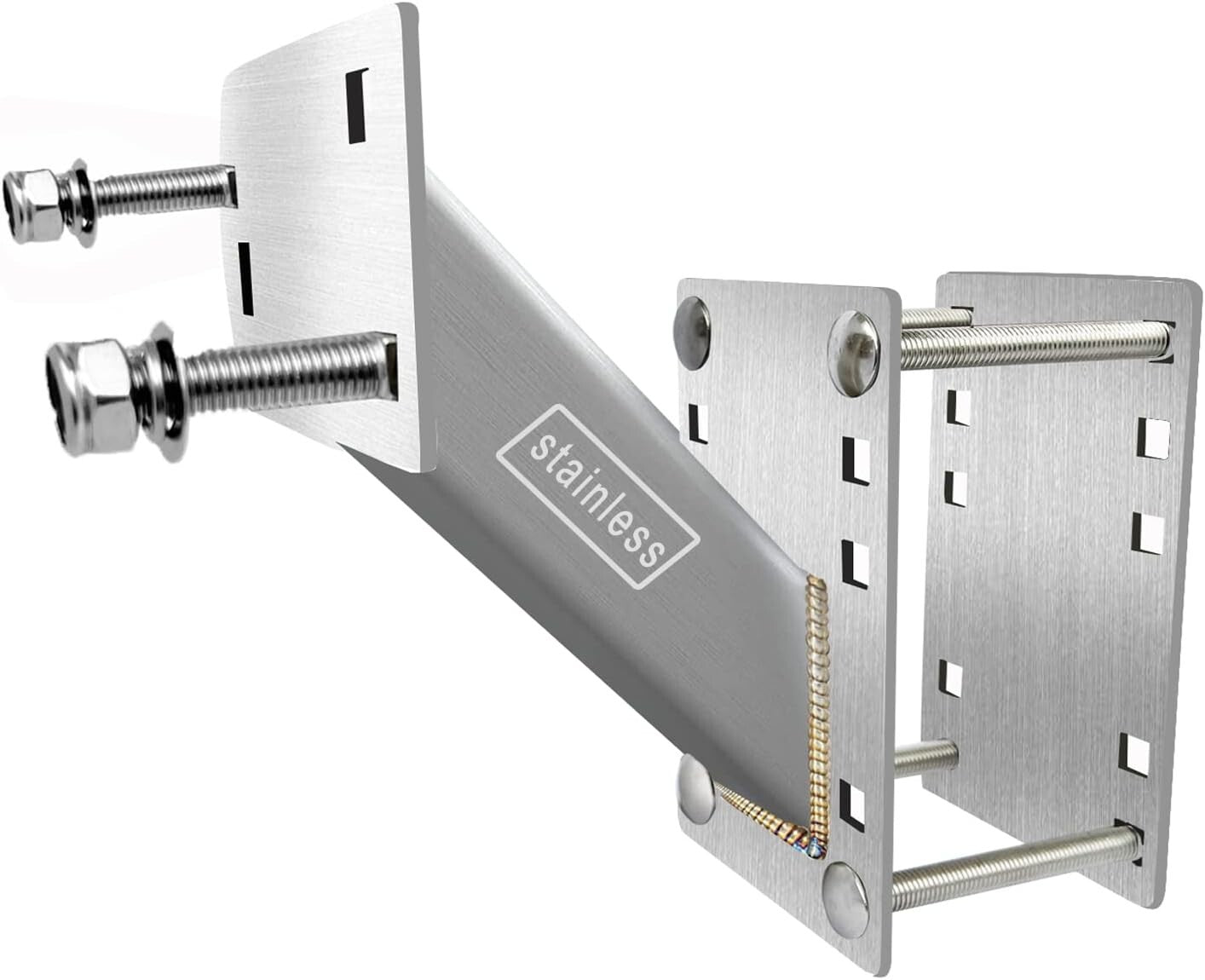 Compact Spare Tire Carrier Bracket for Most Trailer Wheels - Rust Resistant