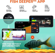 Load image into Gallery viewer, 2.4-Inch GPS Enabled Fish Finder with Real-Time Depth and Targeting Features