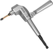 Load image into Gallery viewer, All Metal Right Angle Drill Attachment - Impact Driver Compatible Up to 3000 RPM