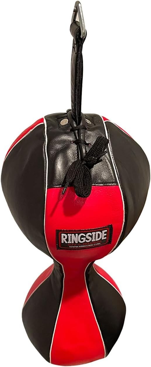 Essential Boxing Double End Bag 16"W x 2"H with Rubber Bladder & Cables