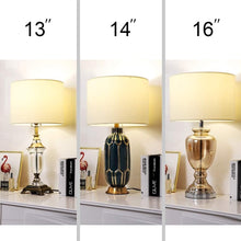 Load image into Gallery viewer, Stylish 16"x16"x12" Linen Lampshade for Table and Floor Lamps - Modern Design