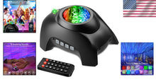 Load image into Gallery viewer, Transform Your Space: LED Galaxy Projector with Music and Timer - Relax &amp; Enjoy!