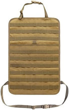 Load image into Gallery viewer, Universal MOLLE Tactical Seat Back Organizer - Durable Khaki Pouches Included