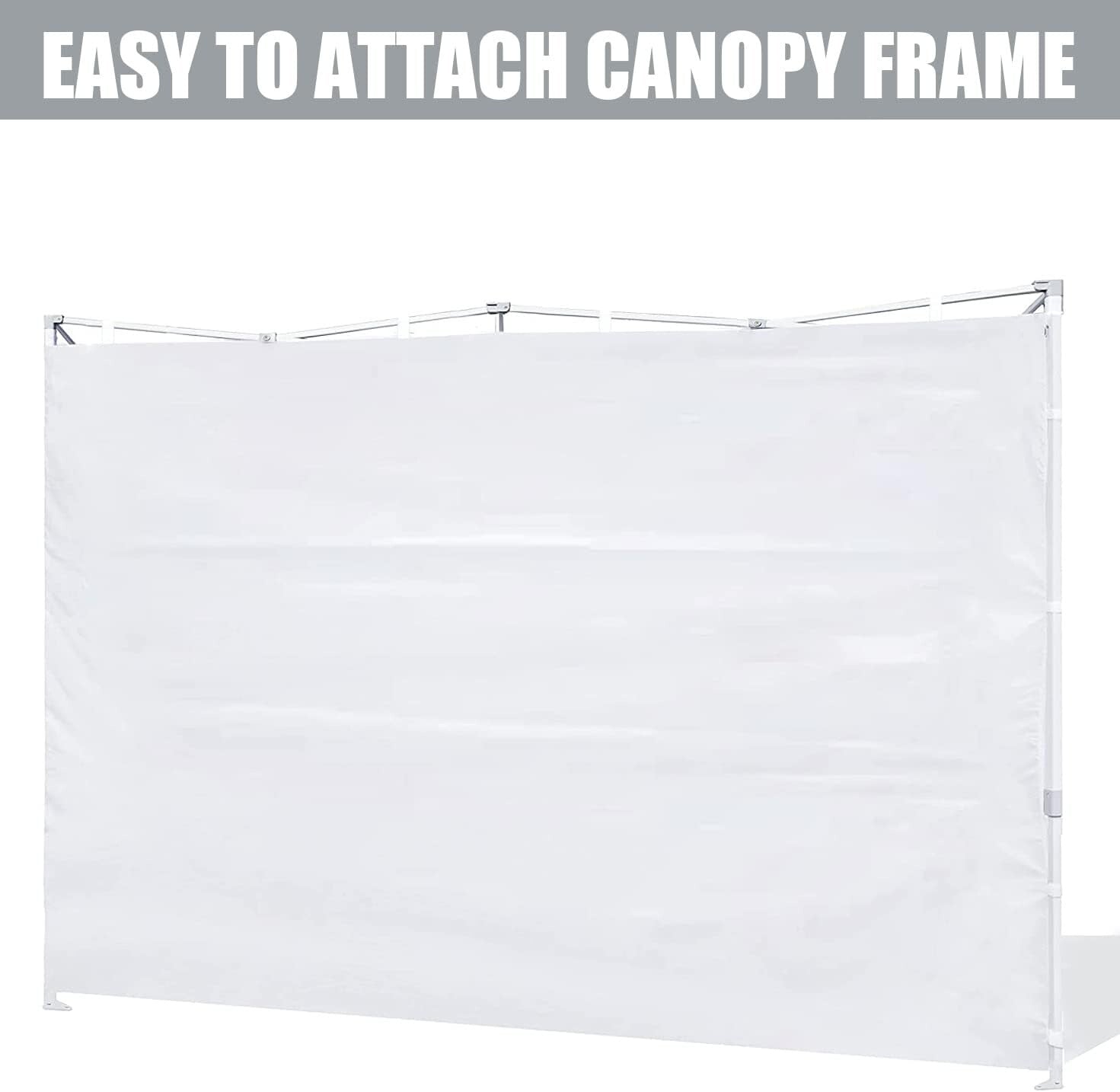 3-Pack Waterproof Sidewalls for 12x12ft Canopy - UV Protection & Durability