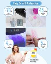 Load image into Gallery viewer, Professional Quality UV Resin 2000g - Fast Curing, Perfect for Crafts &amp; Jewelry