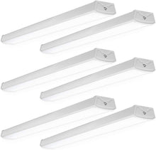 Load image into Gallery viewer, Sunco 6 Pack LED Garage Ceiling Lights - Linkable &amp; Bright 3500 Lumen Fixtures