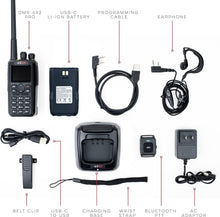 Load image into Gallery viewer, Professional Two-Way Radio - 4000 Channels DMR &amp; Analog, Bluetooth &amp; Encryption