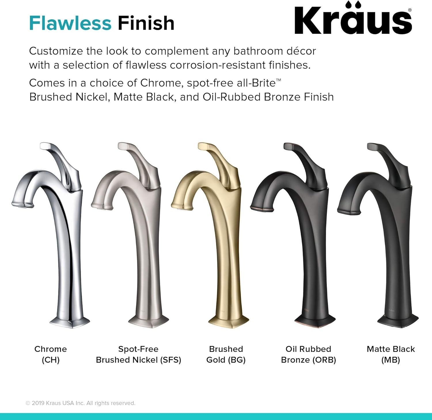 Elegant Brushed Gold Tall Vessel Bathroom Faucet with Pop-Up Drain Included