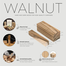 Load image into Gallery viewer, 10 Premium Wooden Blocks for Carving Projects - Smooth Edges &amp; Easy Crafting