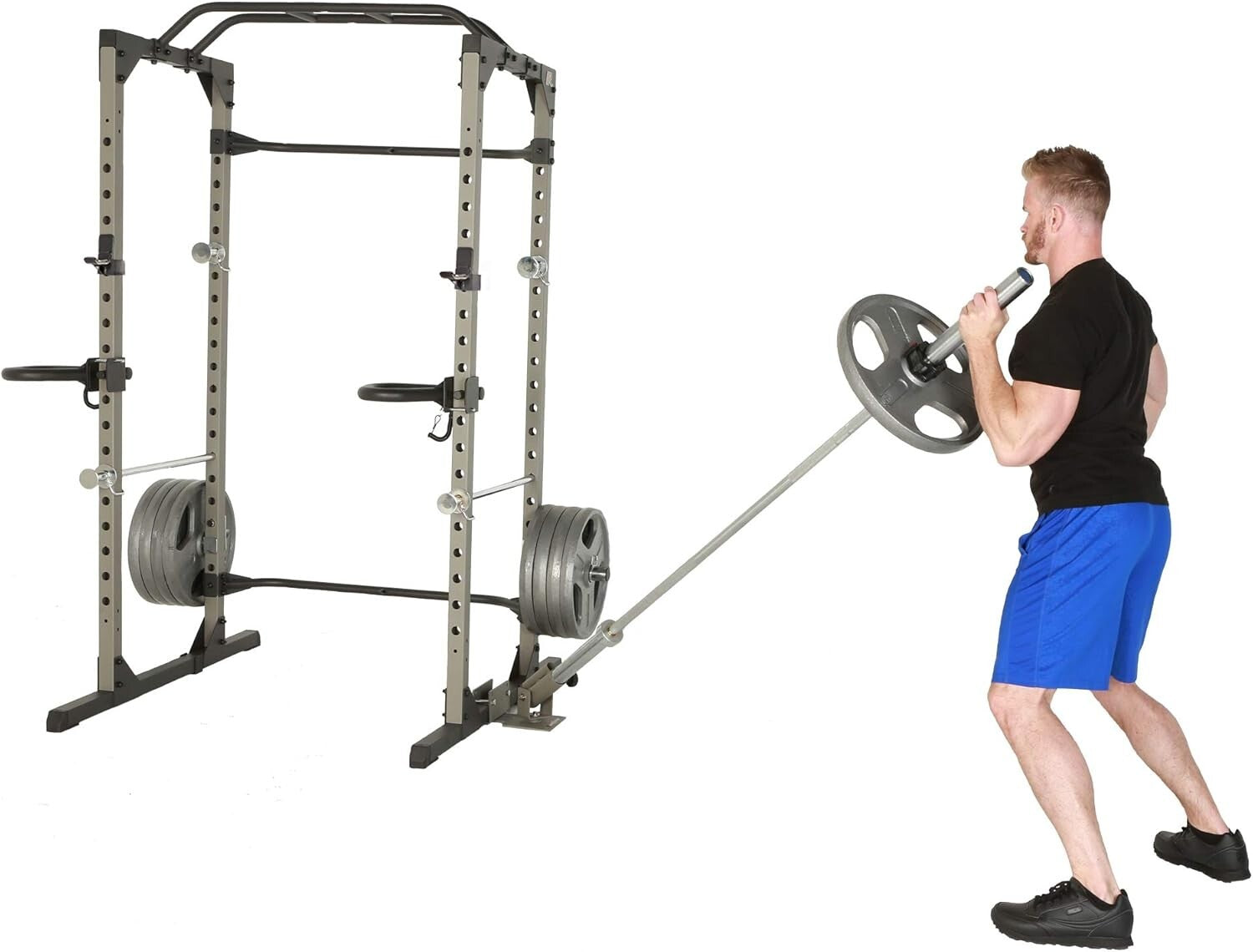 Compact 360-Degree Landmine for Olympic & Standard Bars - 350 lbs Capacity