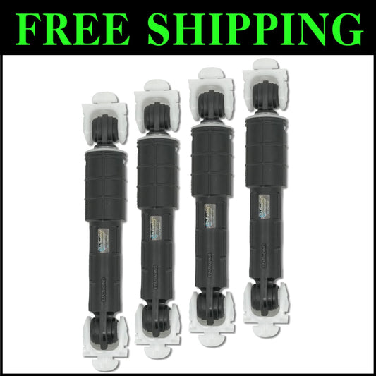 Durable 4-Pack Shock Absorbers for Kenmore, Whirlpool Washers - Noise Reduction