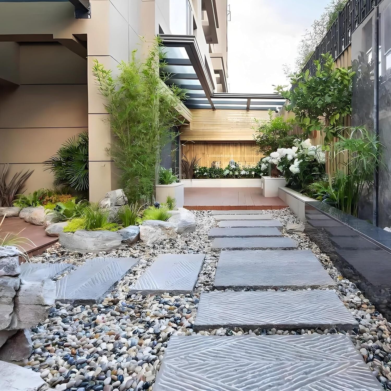 Multi-Purpose 20 lb River Rocks - Ideal for Gardens, Aquariums, DIY Projects