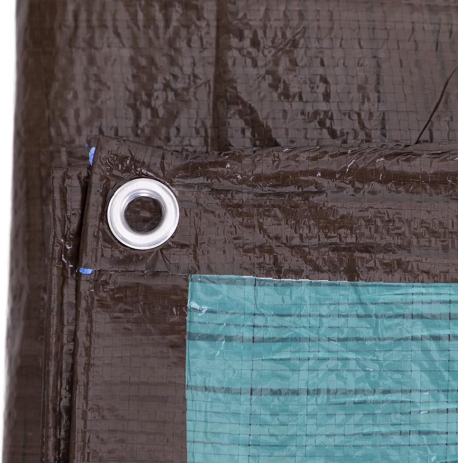 18 x 24 Ft. Waterproof Reversible Poly Tarp - Lightweight All-Purpose Protection