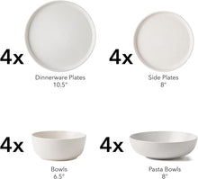 Load image into Gallery viewer, Beautifully Designed 16-PC Round Dinnerware Set - Dishwasher &amp; Microwave Safe