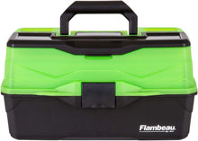Load image into Gallery viewer, Durable 3-Tray Tackle Box with Secure Closure - Ideal for All Fishing Adventures