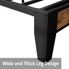 Load image into Gallery viewer, Sturdy Twin XL Bed Frame - Storage Headboard with USB Outlets for Modern Living