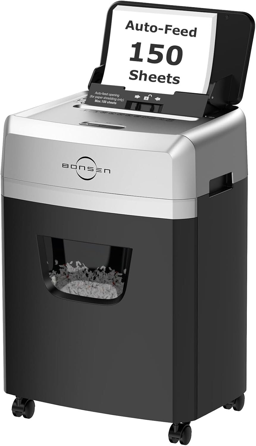 Efficient Heavy Duty Shredder with Micro-Cut Technology for Maximum Security