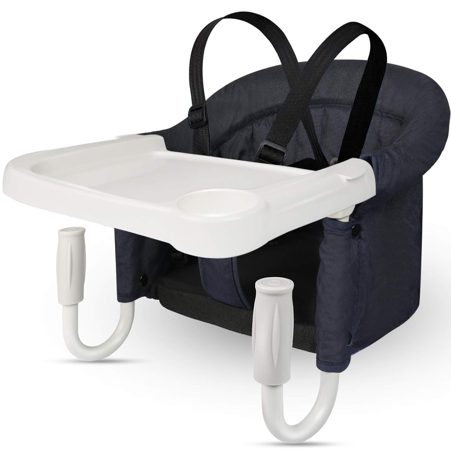 Sturdy Hook On Chair with Safety Tray for Toddler Dining - 37lbs Capacity