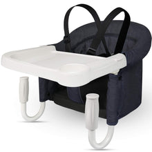 Load image into Gallery viewer, Sturdy Hook On Chair with Safety Tray for Toddler Dining - 37lbs Capacity