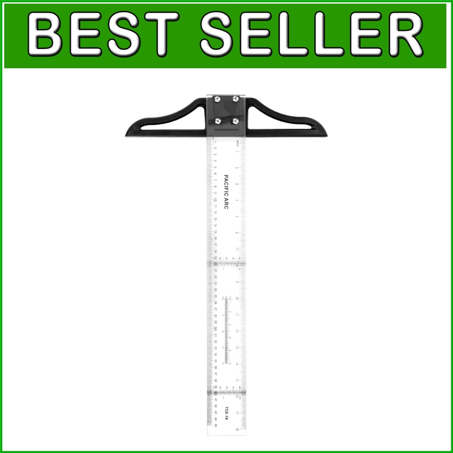 Transparent Acrylic T Square 36-Inch - Ideal for Accurate Technical Drawings