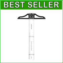 Load image into Gallery viewer, Transparent Acrylic T Square 36-Inch - Ideal for Accurate Technical Drawings