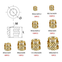 Load image into Gallery viewer, Versatile 370-Piece Threaded Insert Set &amp; Digital Soldering Iron for 3D Projects