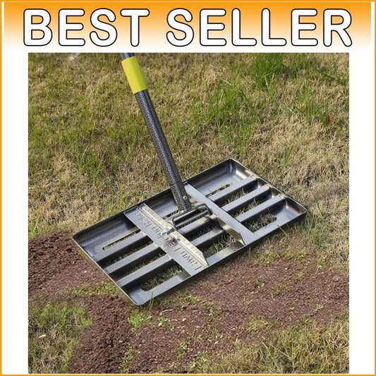 Heavy-Duty Lawn Leveling Tool with 72" Extra Long Handle for Easy Ground Care